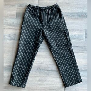 Nike x Stussy Black and White Striped Pants Sz. M